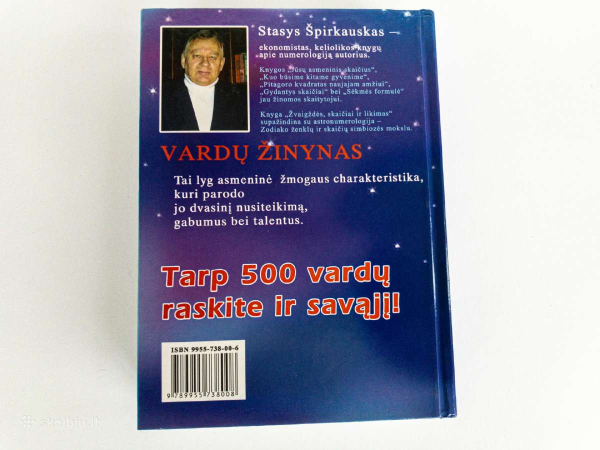Stasio Špirkausko „Vardų žinynas“ - nuotraukos Nr. 2