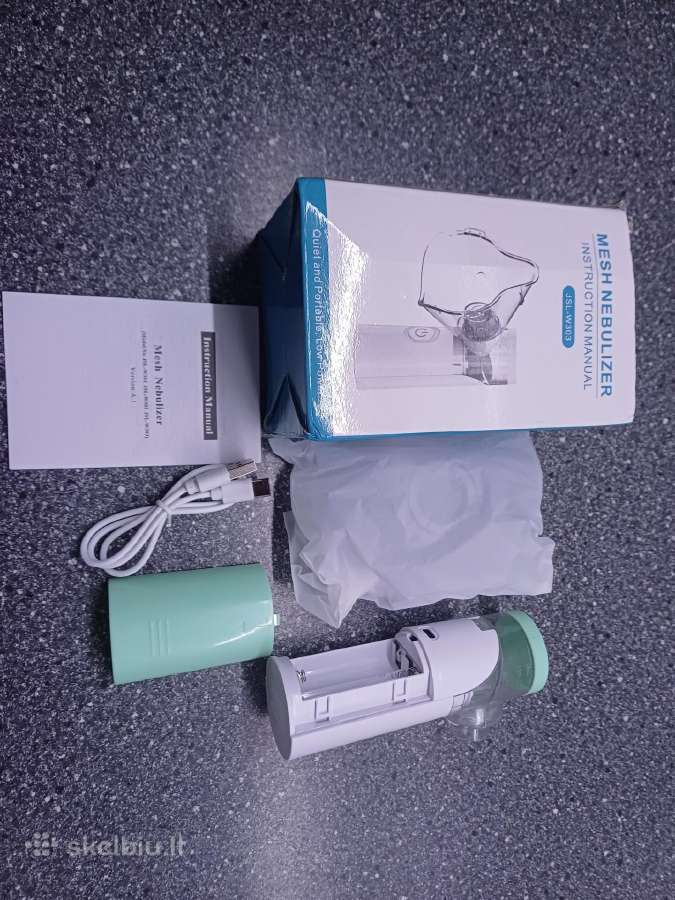 Naujas inhaliatorius Mesh Nebulizer Jsl-w303 - nuotraukos Nr. 3