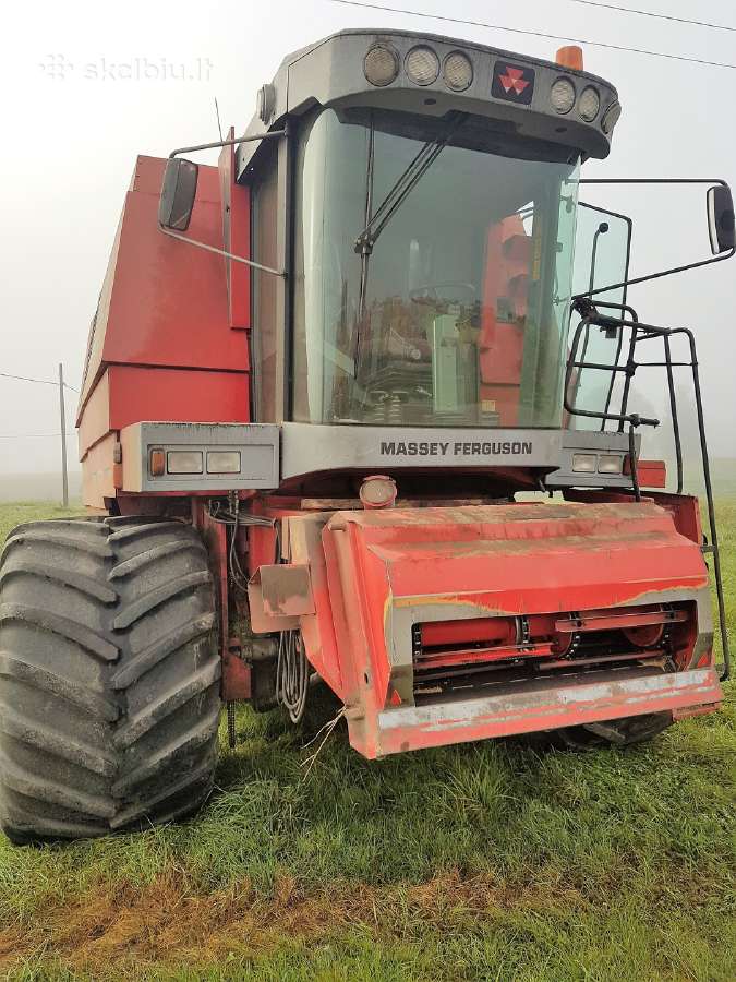 Kombainas Massey Ferguson 40 Ardomas Dalimis - nuotraukos Nr. 7