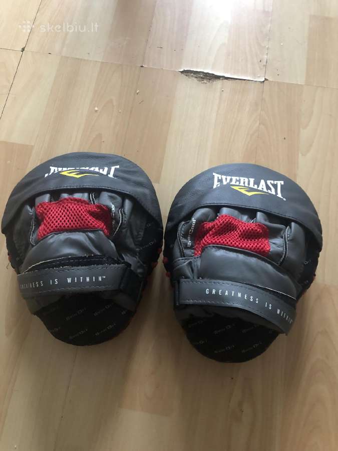 Everlast training pads bokso padeliai - nuotraukos Nr. 2