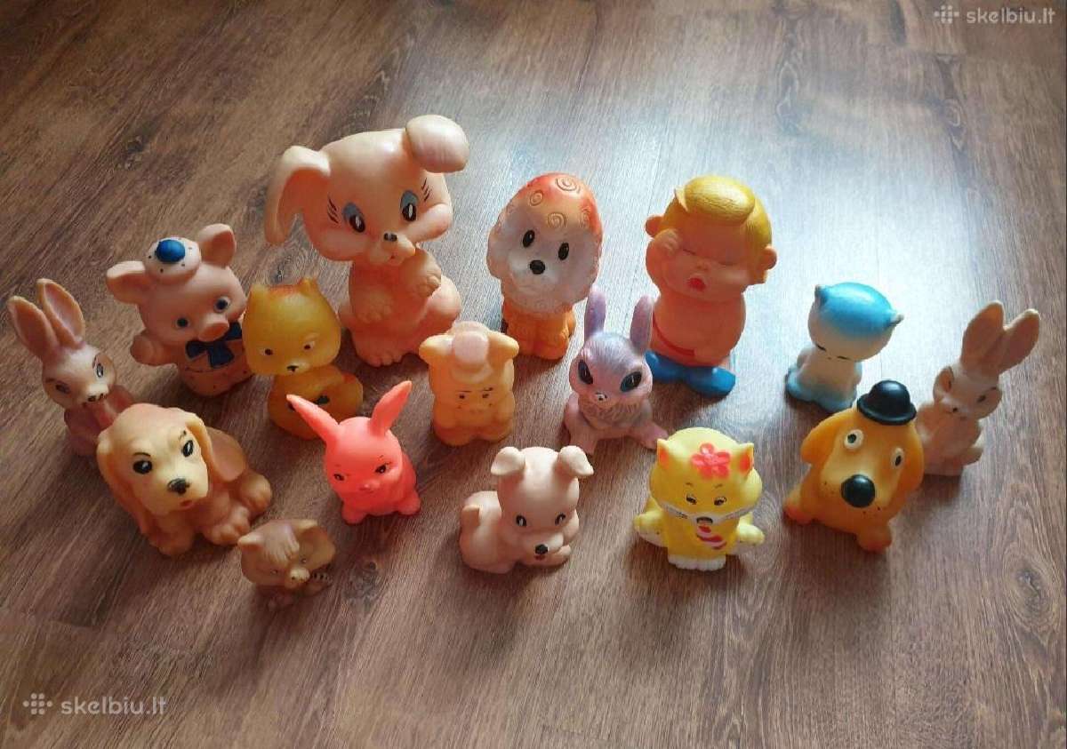Guminės žaislai Игрушки