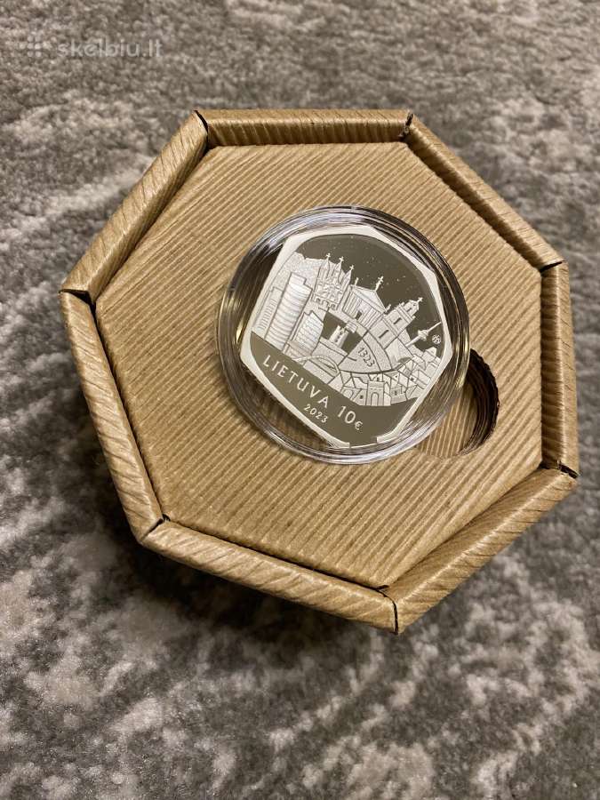 Parduodu "Vilniui - 700" 10eur moneta