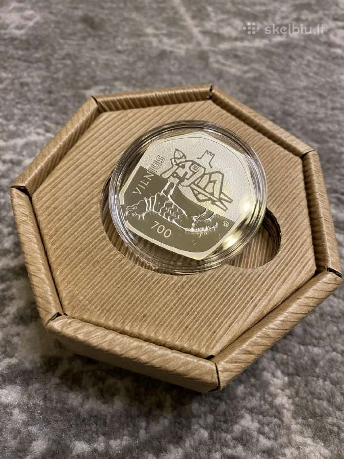 Parduodu "Vilniui - 700" 10eur moneta - nuotraukos Nr. 2