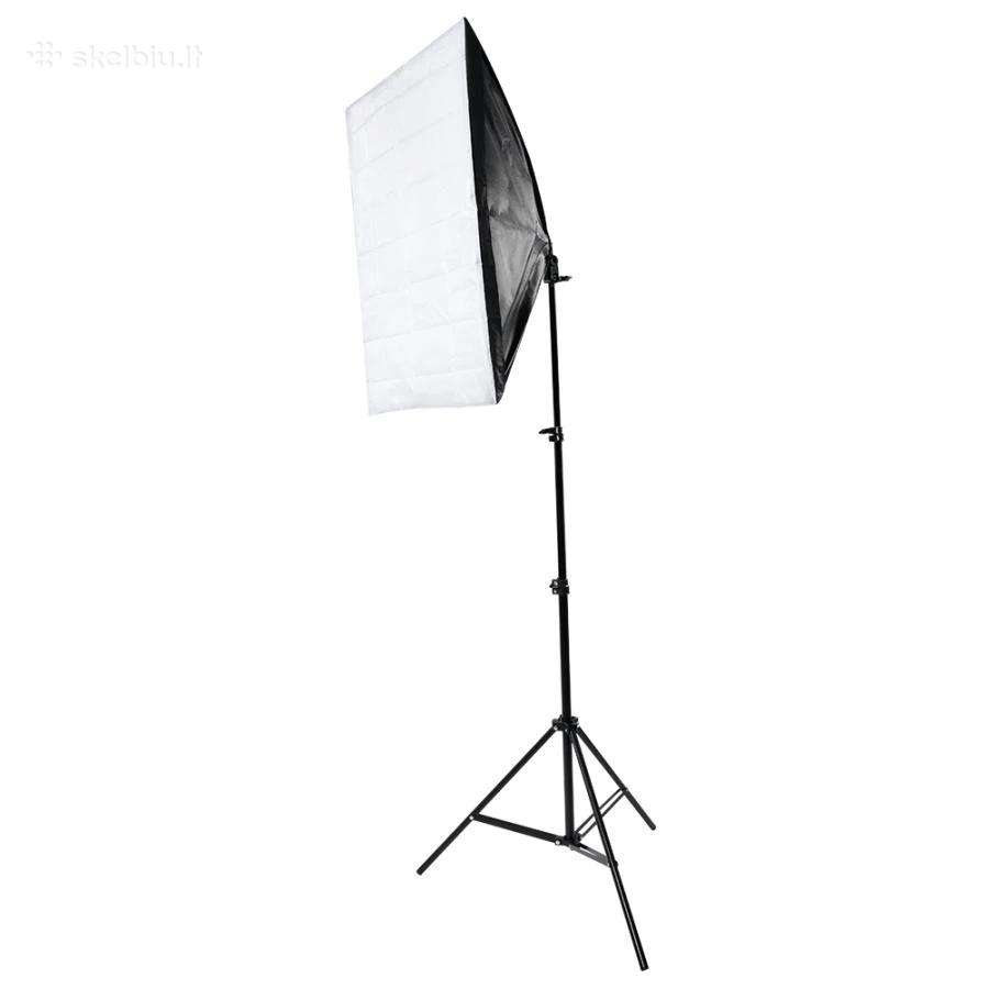 Apšvietimo lempa su softbox + 135w lemputė - nuotraukos Nr. 2