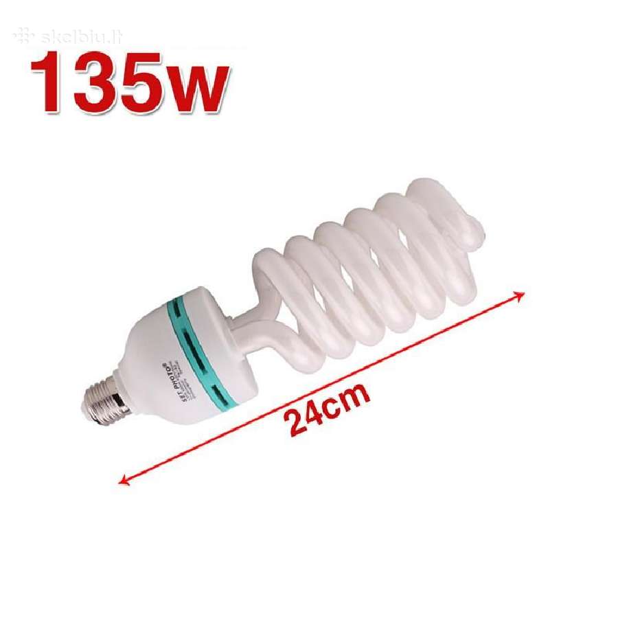 Apšvietimo lempa su softbox + 135w lemputė - nuotraukos Nr. 3
