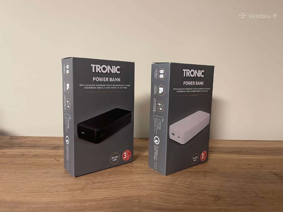 Tronic Tpb 20000 A1 Power Bank - Skelbiu.lt