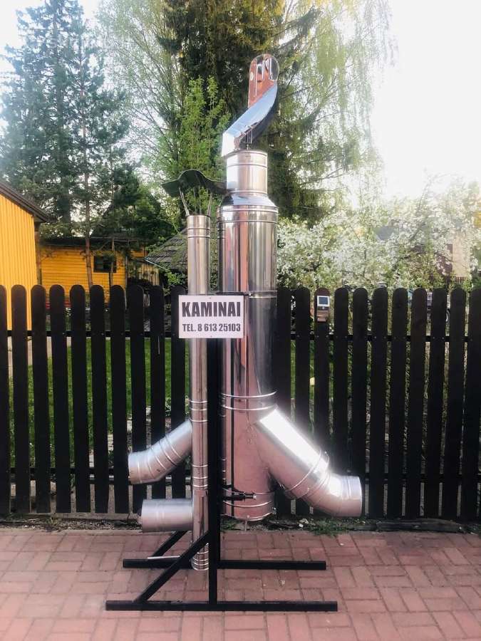 Kaminai, pristatomi kaminai, kaminų Įdėklai. - nuotraukos Nr. 13