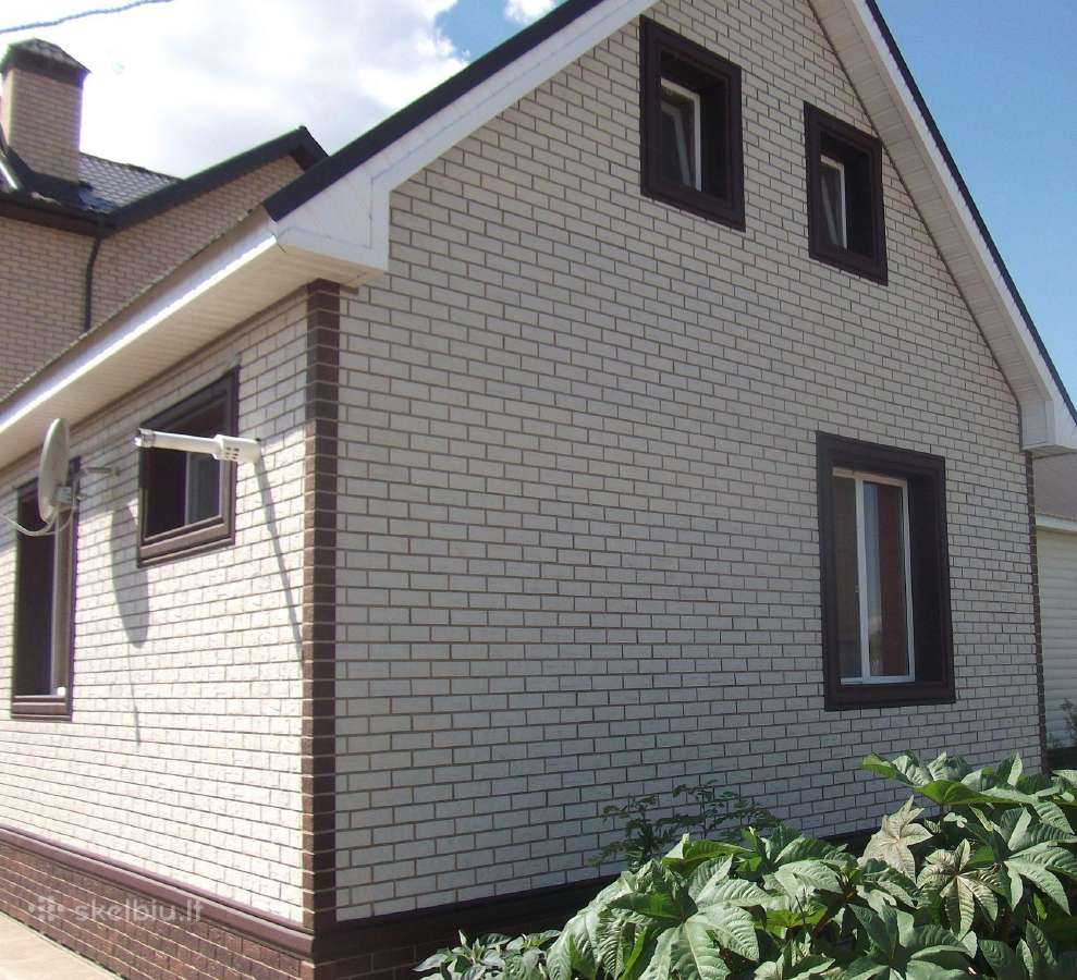 Plastikinė fasado plokštė "plytų imitacija Hl" - nuotraukos Nr. 4