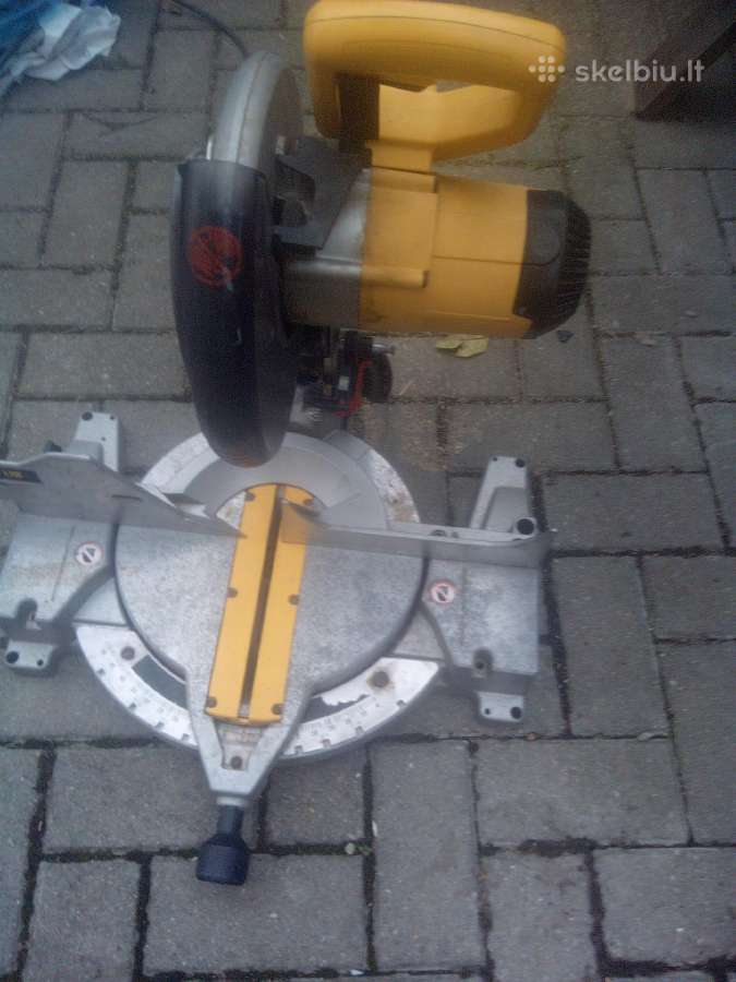 Skersavimo pjuklas Dewalt Dw703_qs - nuotraukos Nr. 2