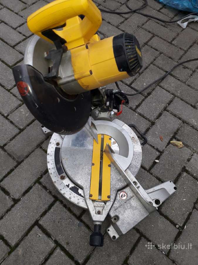Skersavimo pjuklas Dewalt Dw703_qs - nuotraukos Nr. 3