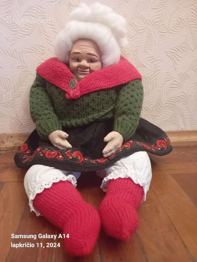 Keramikinė senovinė lėlė - nuotraukos Nr. 2