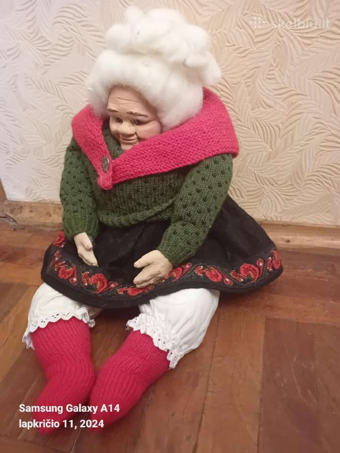 Keramikinė senovinė lėlė - nuotraukos Nr. 3