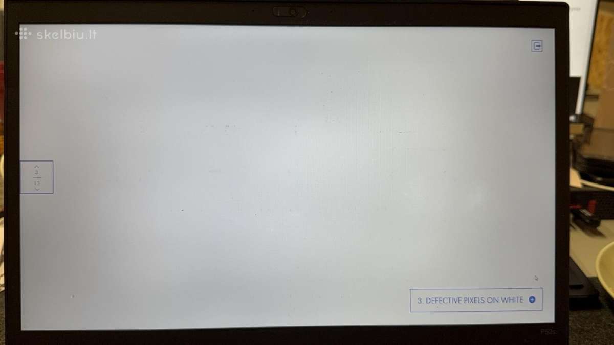 Lenovo Thinkpad P52s i7 8ram 256ssd nvidia #20 - nuotraukos Nr. 8