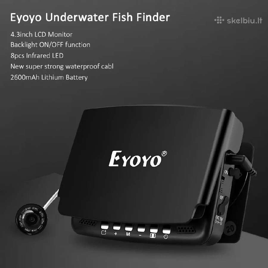 Povandenine zvejybos kamera naujas modelis 135 Eur - nuotraukos Nr. 2
