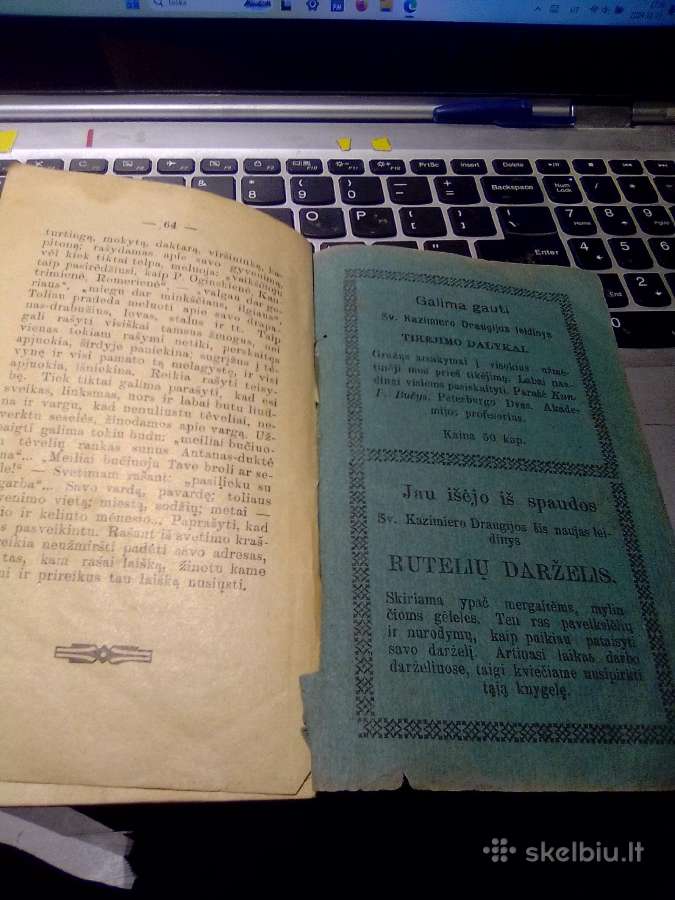 Šv.kazimiero Draugijos leidinys 1914m - nuotraukos Nr. 3