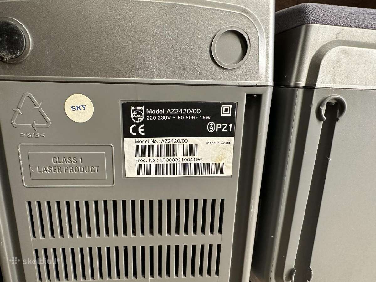 Philips CD /Fm magnetola - nuotraukos Nr. 3