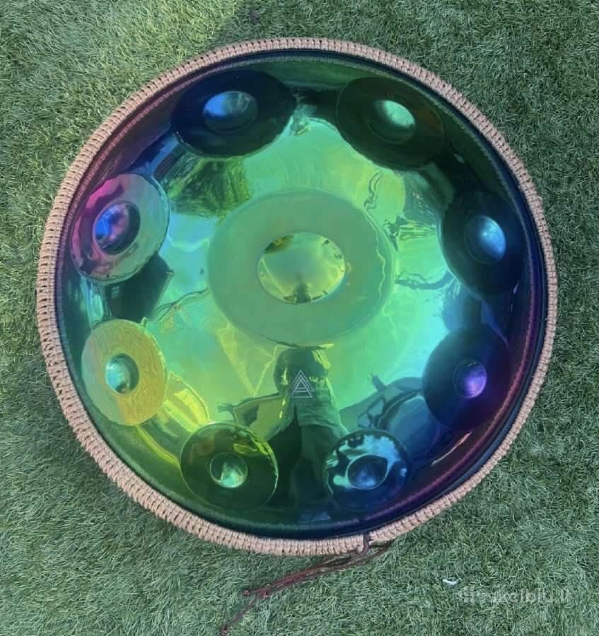 Tetra Handpan Hand Drum 55cm Stainless Steel Drum - nuotraukos Nr. 3