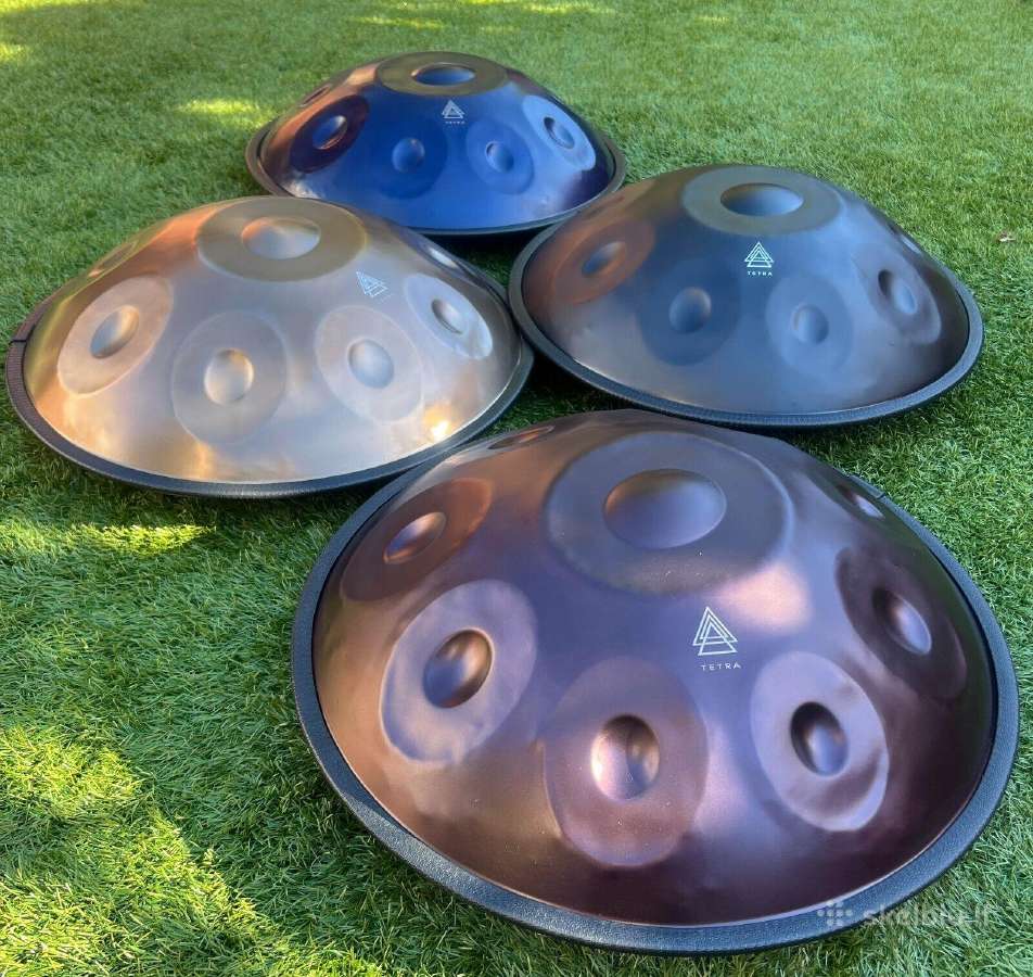 Tetra Handpan Hand Drum 55cm Stainless Steel Drum - nuotraukos Nr. 2