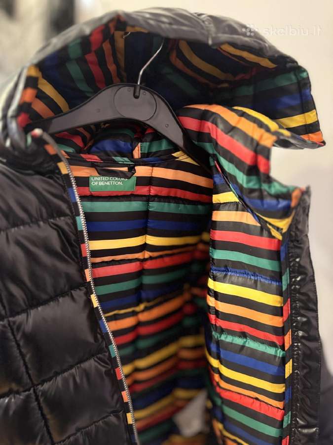 Ilga striukė Benetton 130cm. - nuotraukos Nr. 3