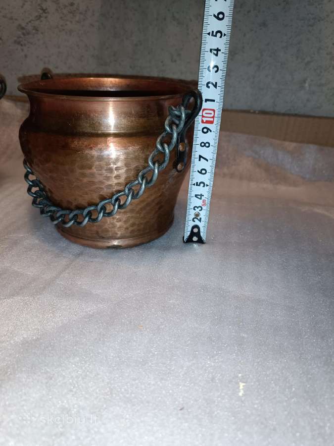 Du gražuoliai nedidukai variniai vazonėliai - nuotraukos Nr. 9