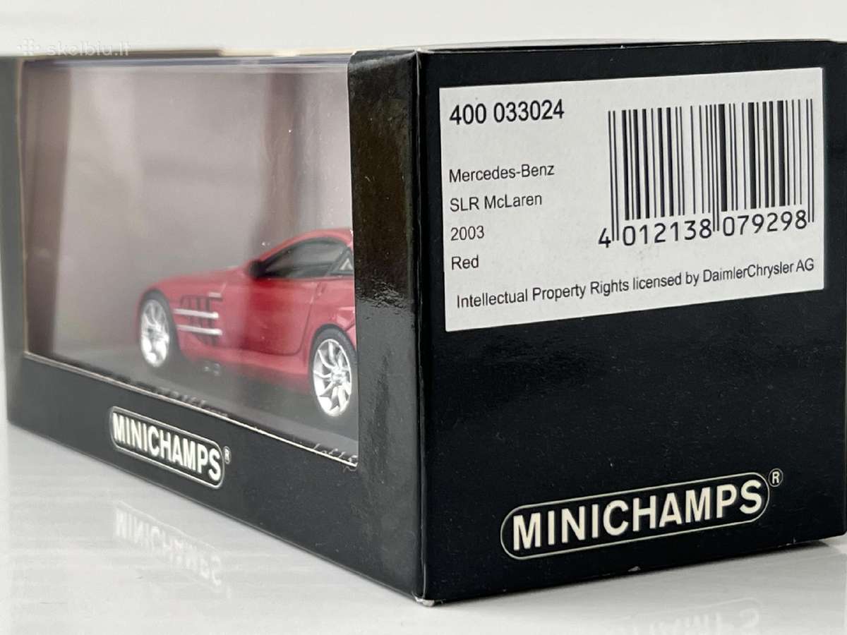 Mercedes Benz SLR Mclaren 1:43 - nuotraukos Nr. 10
