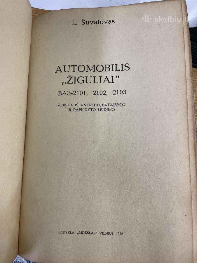 Automobilio knyga apie zigulius - nuotraukos Nr. 10