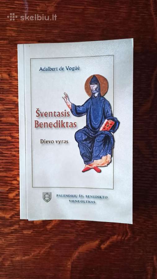 Parduodu knyga"šventasis Benediktas. Dievo vyras"