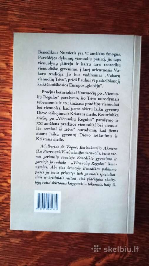 Parduodu knyga"šventasis Benediktas. Dievo vyras" - nuotraukos Nr. 2