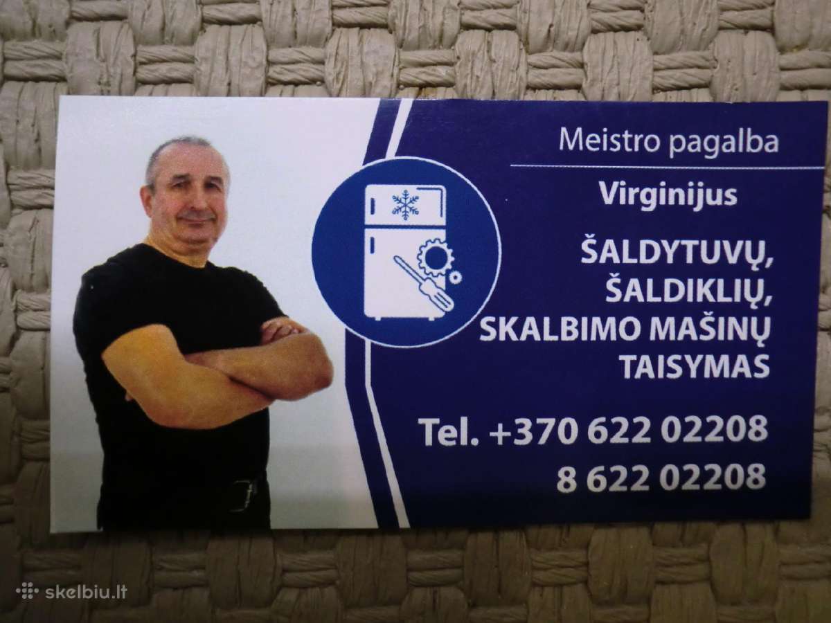 Šaldytuvu,šaldikliu,skalbimo mašinu taisymas