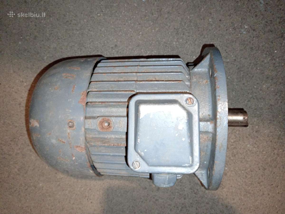 Elektros variklis 3 kw 1400 aps/min - nuotraukos Nr. 4