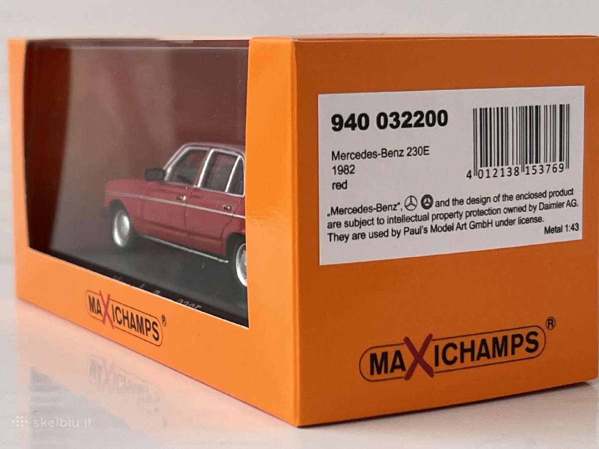 Mercedes Benz 230e 1:43 - nuotraukos Nr. 10