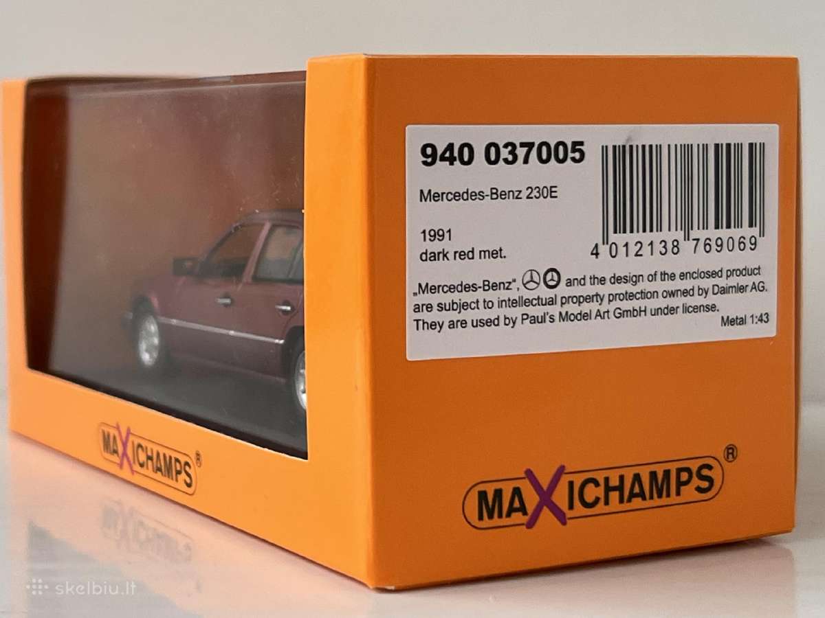 Mercedes Benz 230e 1:43 - nuotraukos Nr. 10
