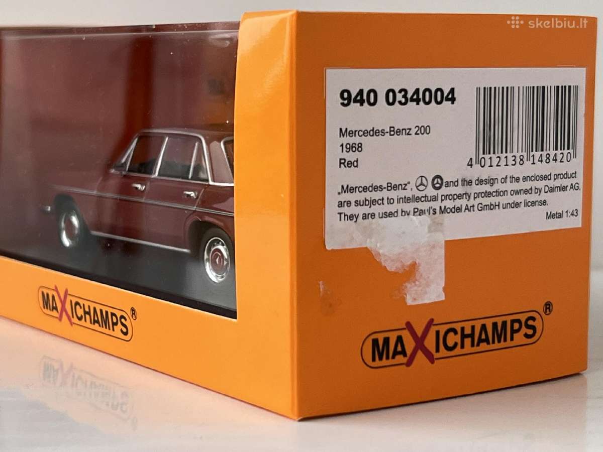 Mercedes Benz 200 1:43 - nuotraukos Nr. 10