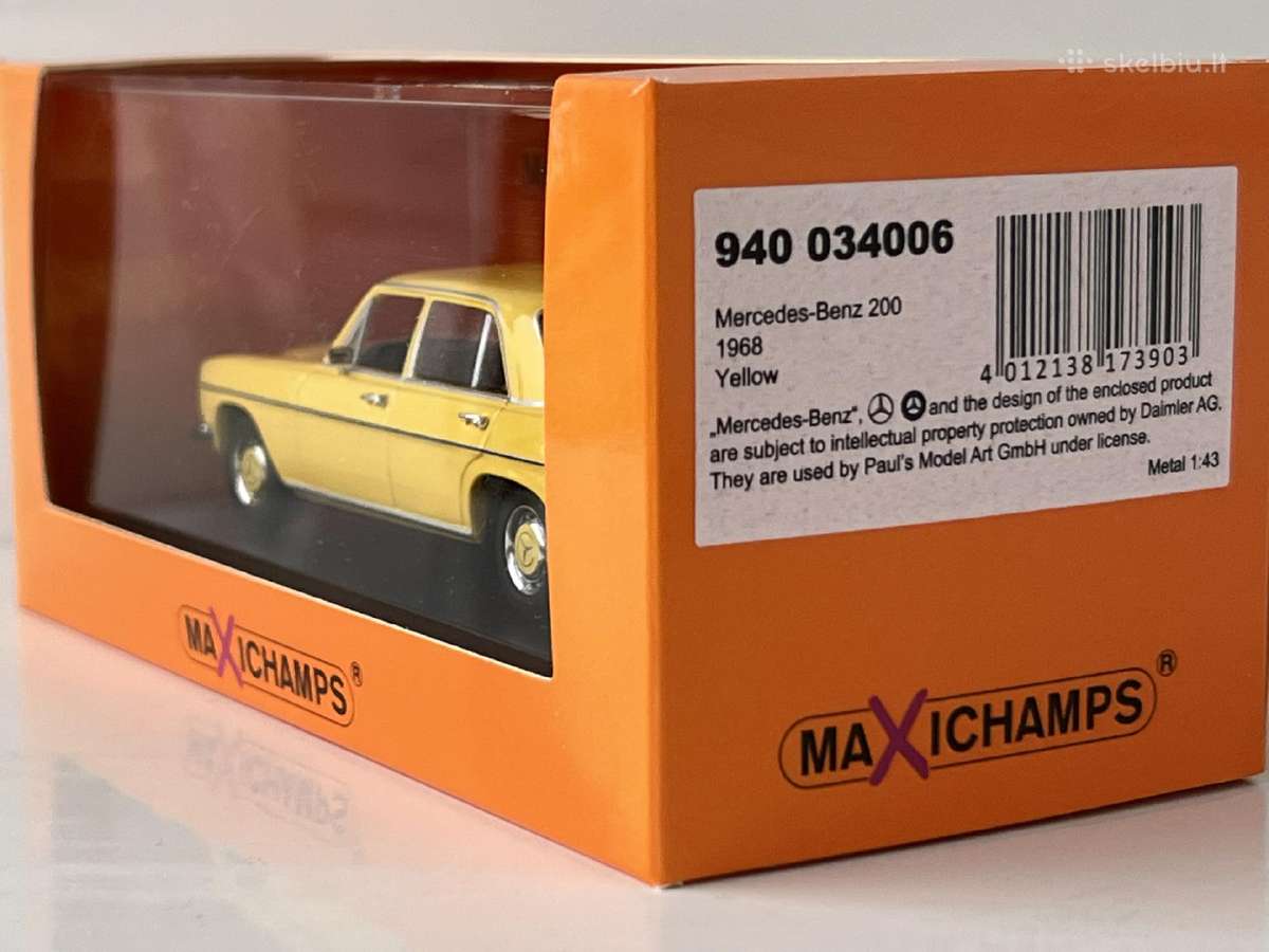 Mercedes Benz 200 1:43 - nuotraukos Nr. 10