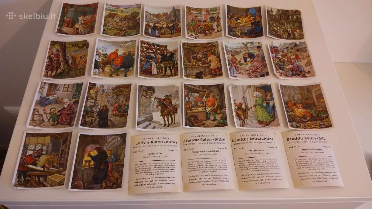 Antikvariniai paveiksliukai - nuotraukos Nr. 6