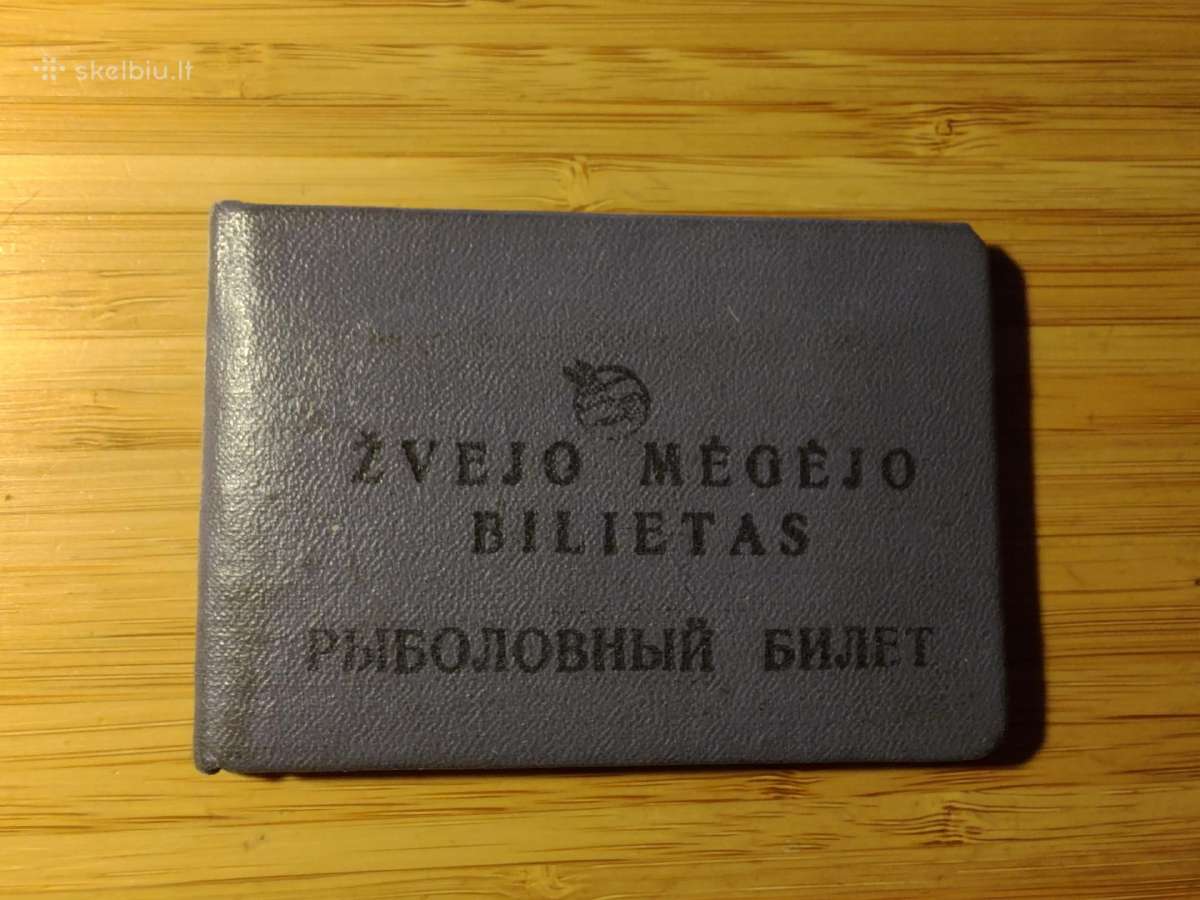 Žvejo bilietas 1976