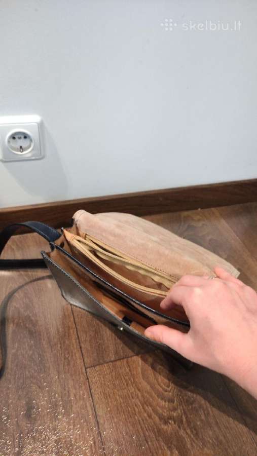 Crossbody rankinė, Odinė rankinė - nuotraukos Nr. 9