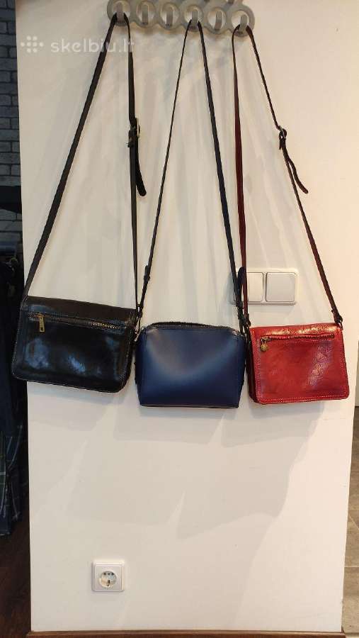 Crossbody rankinė, Odinė rankinė - nuotraukos Nr. 2