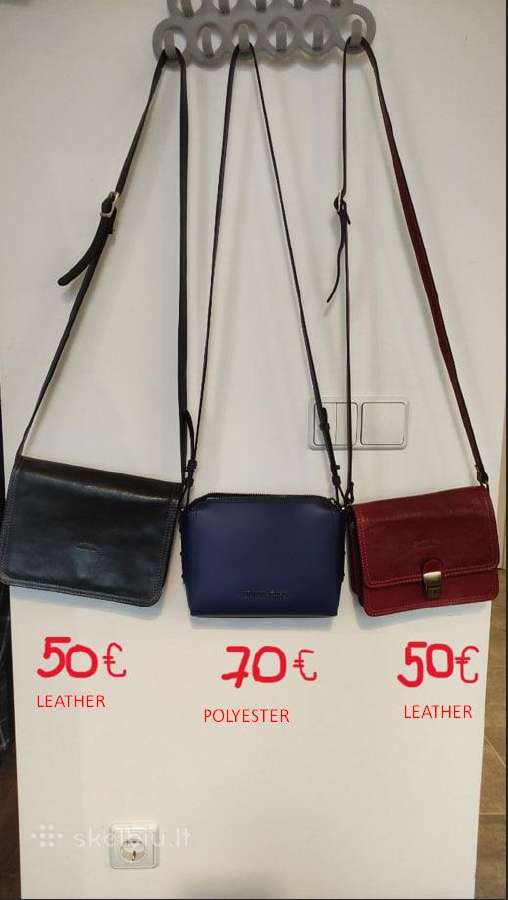 Crossbody rankinė, Odinė rankinė