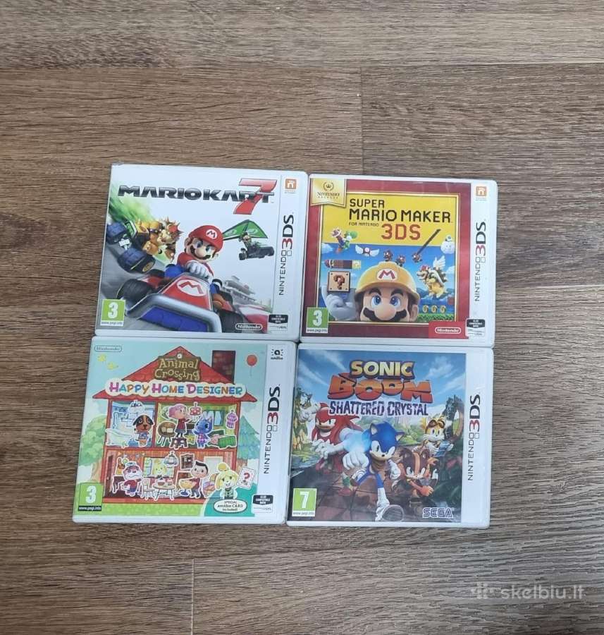 Nintendo 3ds žaidimai