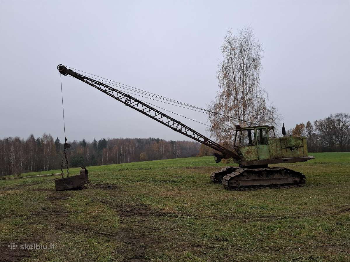 Ekskavatorius draglain