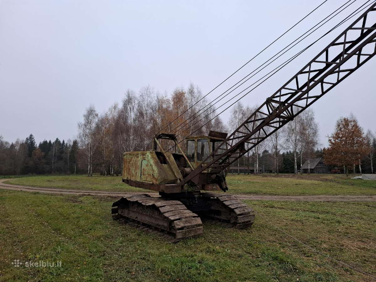 Ekskavatorius draglain - nuotraukos Nr. 2