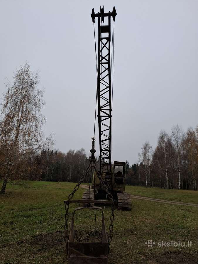 Ekskavatorius draglain - nuotraukos Nr. 3
