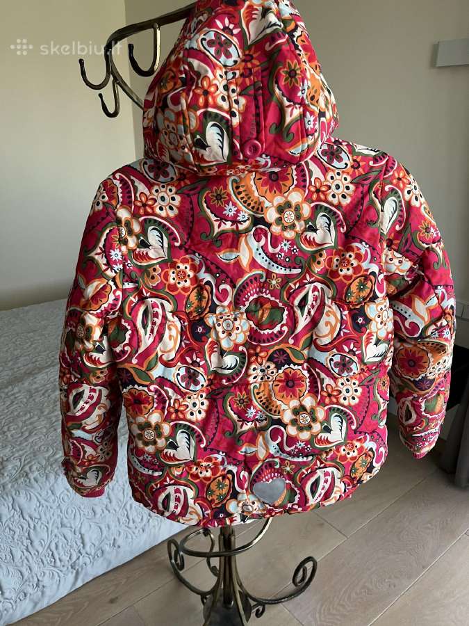 H&m Žieminė Šilta mergaitiška striukė 134- 140 cm - nuotraukos Nr. 2