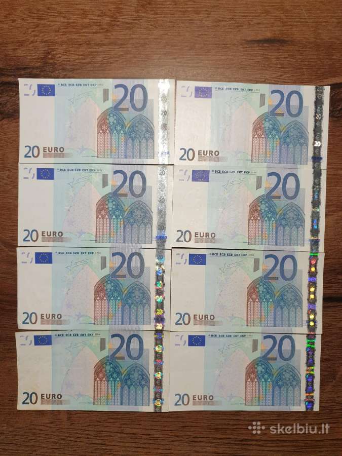 2002 metų 20 eurų