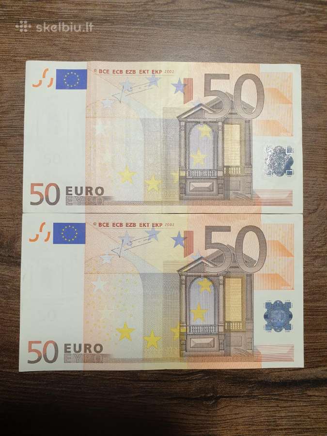 2002 metų 50 eurų