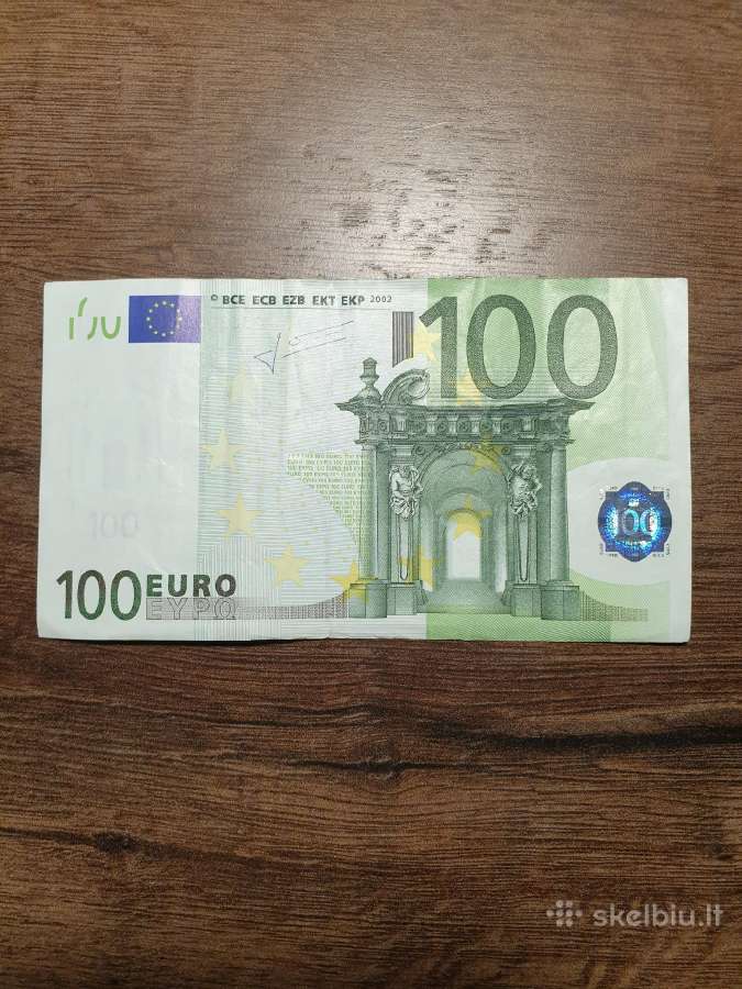 2002 metų 100 eurų