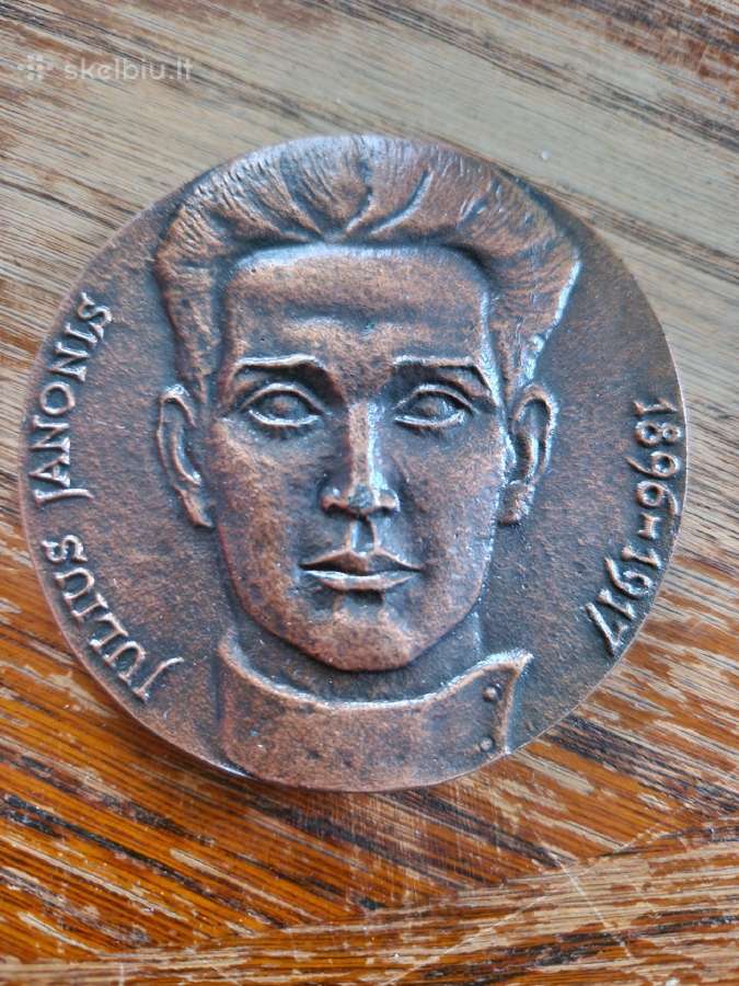 Stalo medalis Julius Janonis 1896-1917. 1986 m.