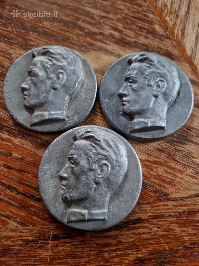 Stalo medalis Julius Janonis 1896-1917 10 eur/vnt
