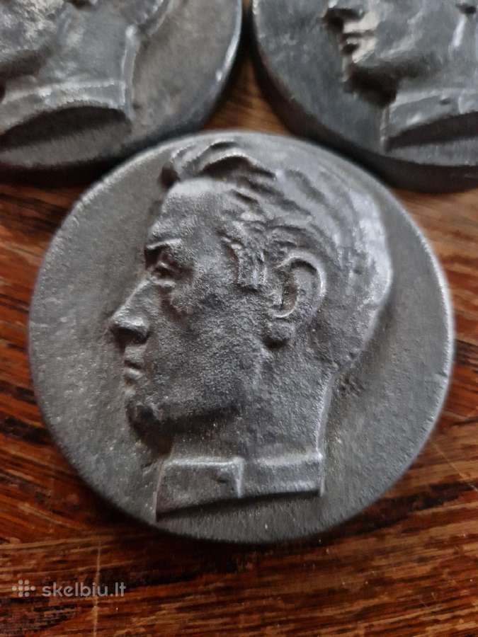 Stalo medalis Julius Janonis 1896-1917 10 eur/vnt - nuotraukos Nr. 2